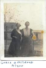 Grace and Mildred Albro