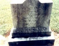 William Lafferty Headstone