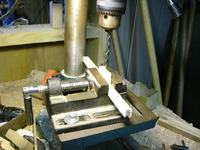drilling spoke holes